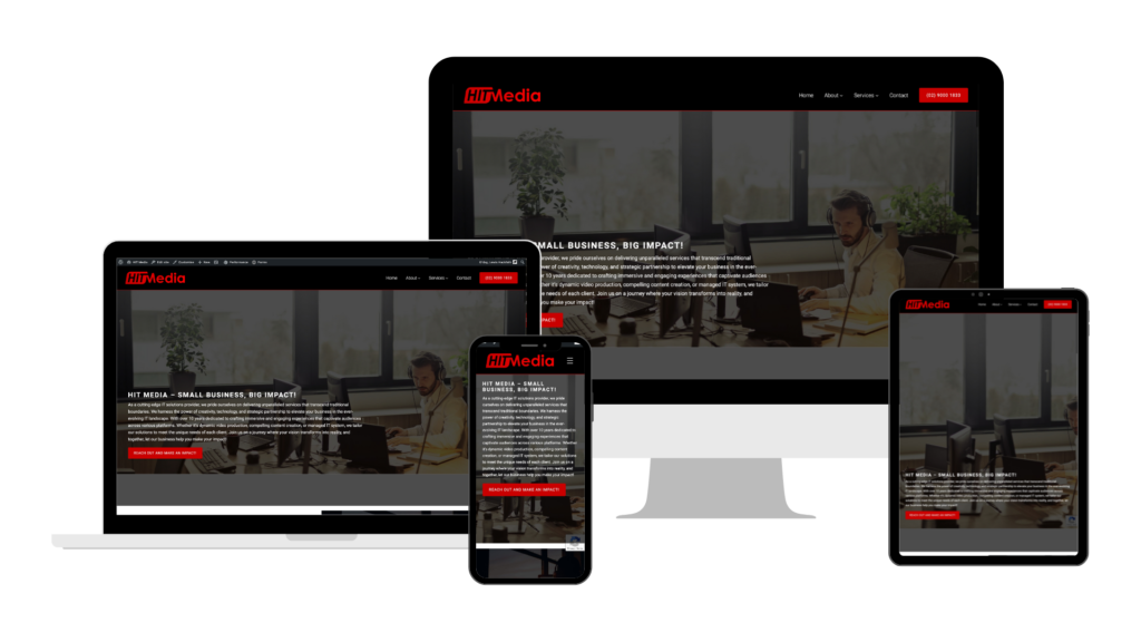 Responsive Website Design Example
